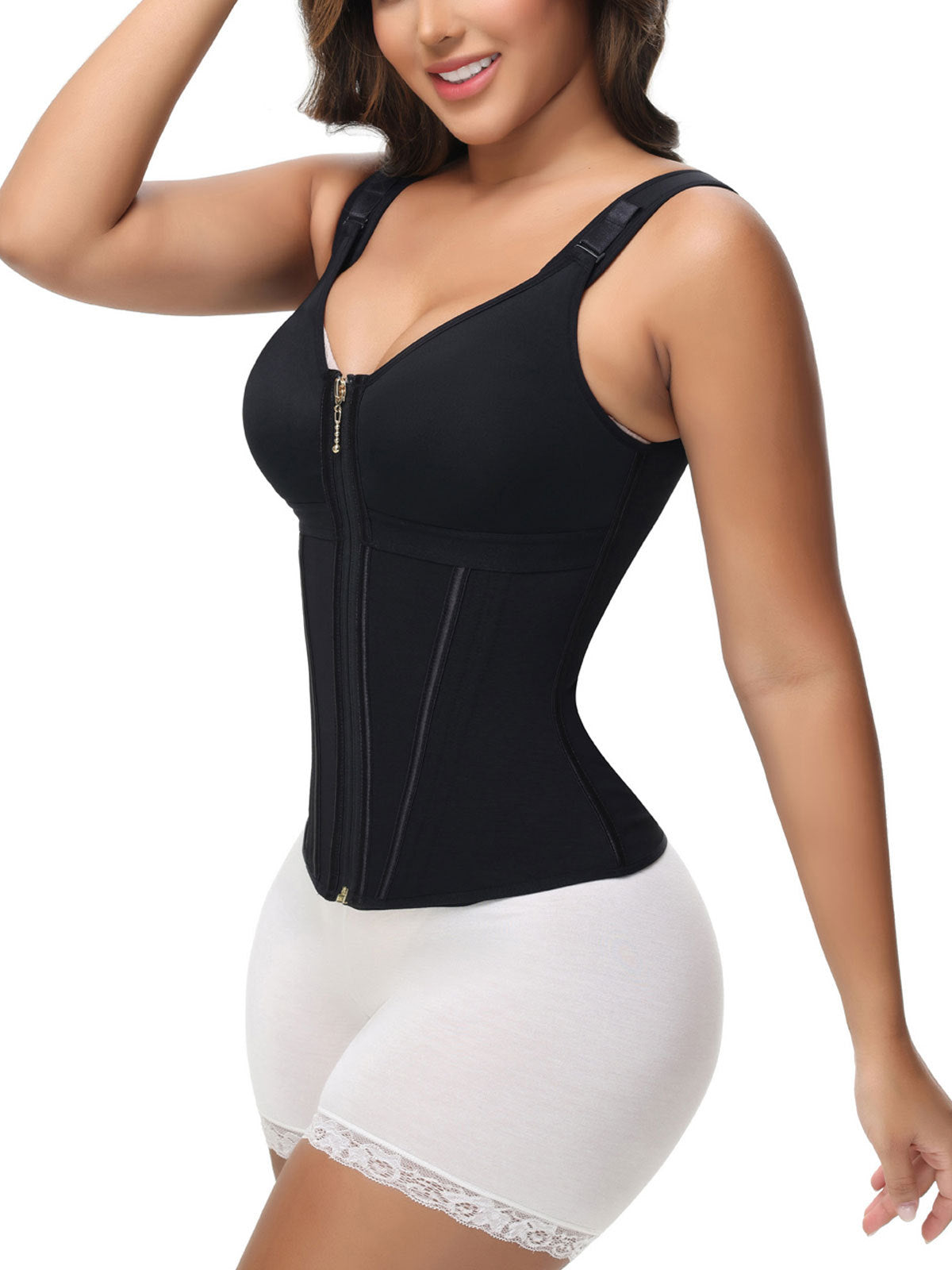 VAULTED | Waist Trainer Vest with Built-In Bra